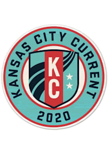 KC Current Round Sign - Teal