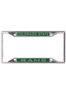 Colorado State Rams Metallic Inlaid License Frame