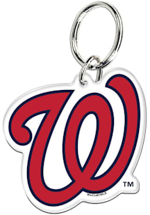 Washington Nationals Premium Acrylic Keychain - Red