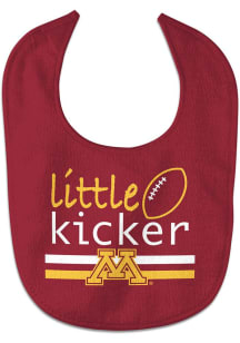 Minnesota Golden Gophers  Little Fan Baby Bib - Maroon