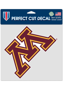 Minnesota Golden Gophers Maroon  8x8 Decal