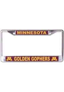 Minnesota Golden Gophers Maroon  Mega Team Logo License Frame