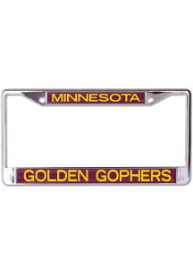 Minnesota Golden Gophers Maroon  Metallic License Frame