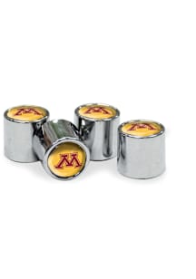 Minnesota Golden Gophers 4pk Valve Auto Accessory Valve Stem Cap