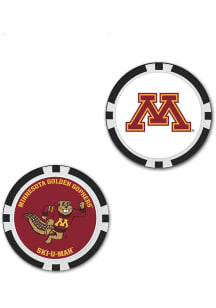 Maroon Minnesota Golden Gophers Oversized Golf Ball Marker