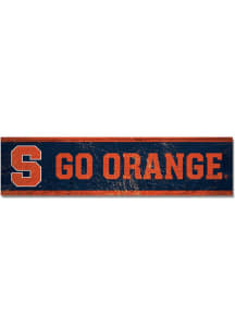 Syracuse Orange 1.5x6 Wood Magnet