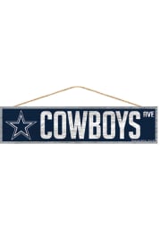 Dallas Cowboys 4x17 Avenue Wood Sign