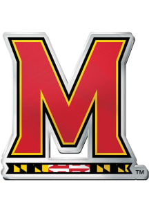 Maryland Terrapins Red  Acrylic Style Car Emblem