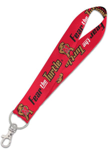 Red  Maryland Terrapins Keystrap Lanyard