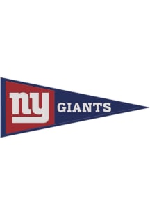 New York Giants 13X32 Primary Wool Pennant
