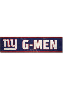 New York Giants 1.5x6 Wood Magnet