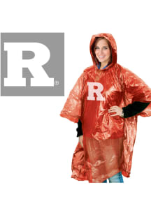 Red Rutgers Scarlet Knights Lightweight Poncho