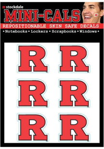 Red Rutgers Scarlet Knights 6pk Tattoo