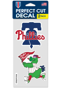 Philadelphia Phillies Phanatic 2pk Auto Decal - Green