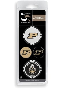 Black Purdue Boilermakers 4pk Set Golf Ball Marker