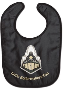 Purdue Boilermakers  All Pro Baby Bib - Black