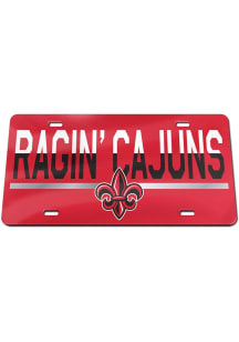 UL Lafayette Ragin' Cajuns team color Car Accessory License Plate