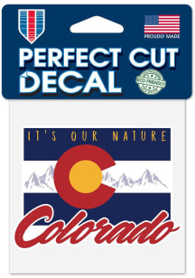 Colorado 4x4 color decal Auto Decal - Navy Blue