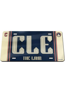 Cleveland Guardians Red 2024 City Connect Car Accessory License Plate