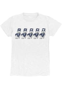 Penn State Nittany Lions Womens White Slub Short Sleeve T-Shirt