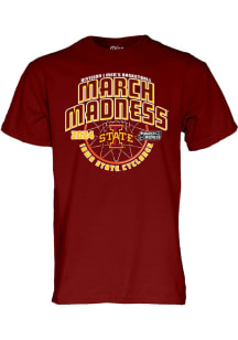Iowa State Cyclones Cardinal 2024 NCAA March Madness Bound Short Sleeve T Shirt