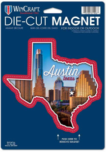 Austin Skyline 6.25 x 9 Magnet