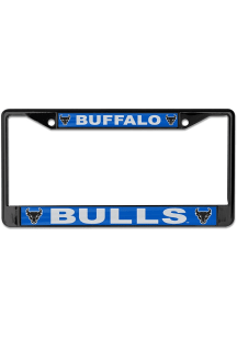 Buffalo Bulls Black Chrome License Frame
