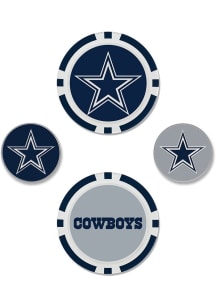 Dallas Cowboys 4 Pack Golf Ball Marker