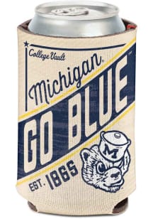 Navy Blue Michigan Wolverines Vault Coolie