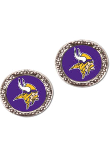 Minnesota Vikings Post Womens Earrings