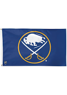 Buffalo Sabres 3x5 Flags Silk Screen Grommet Flag - Blue