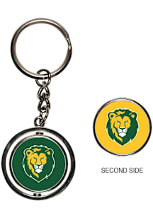 Southeastern Louisiana Lions Spinner Keychain - Green
