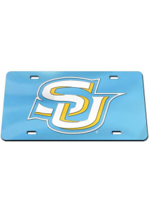 Southern University Jaguars Blue team color Car Accessory License Plate