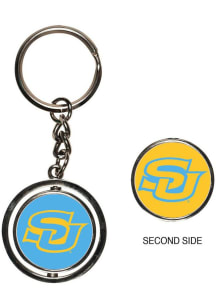 Southern University Jaguars spinner Keychain - Blue