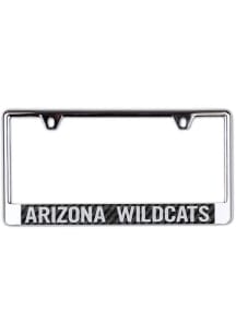 Arizona Wildcats Black Chrome License Frame