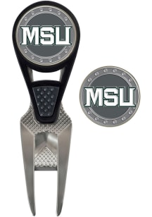 Green Michigan State Spartans Ball Marker Divot Tool