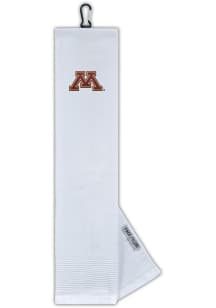 Maroon Minnesota Golden Gophers Face/Club Golf Towel