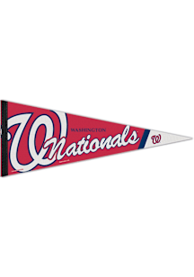 Washington Nationals Team Logo Pennant - Red