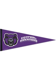 Central Arkansas Bears Team Logo Pennant - Purple