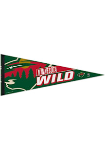 Minnesota Wild Team Logo Pennant - Green