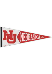 Red Nebraska Cornhuskers Team Vault Logo Pennant