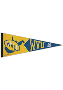 West Virginia Mountaineers Team Vault Logo Pennant