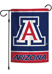Arizona Wildcats Logo Stripe Garden Flag - Cardinal