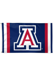 Arizona Wildcats Stripe Cardinal Silk Screen Grommet Flag