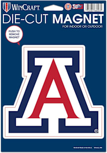 Arizona Wildcats 6.25x9 Die Cut Magnet