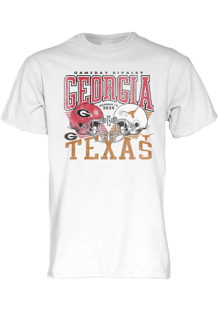 Texas Longhorns WHITE Gameday Rivalry Short Sleeve T Shirt