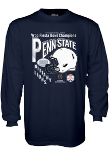 Mens Navy Blue Penn State Nittany Lions Football 2024 Fiesta Bowl Champions Tee