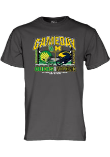 Michigan Wolverines Outrank Gameday Short Sleeve T Shirt - Charcoal