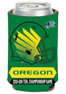 Green Oregon Ducks 2024 Big Ten Championship 12oz Coolie