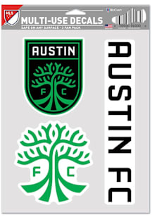Austin FC Triple Pack Auto Decal - Green